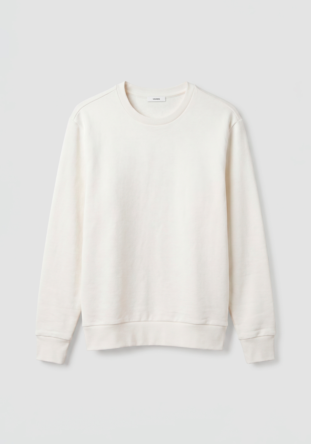 Buzo marfil essential hombre french terry
